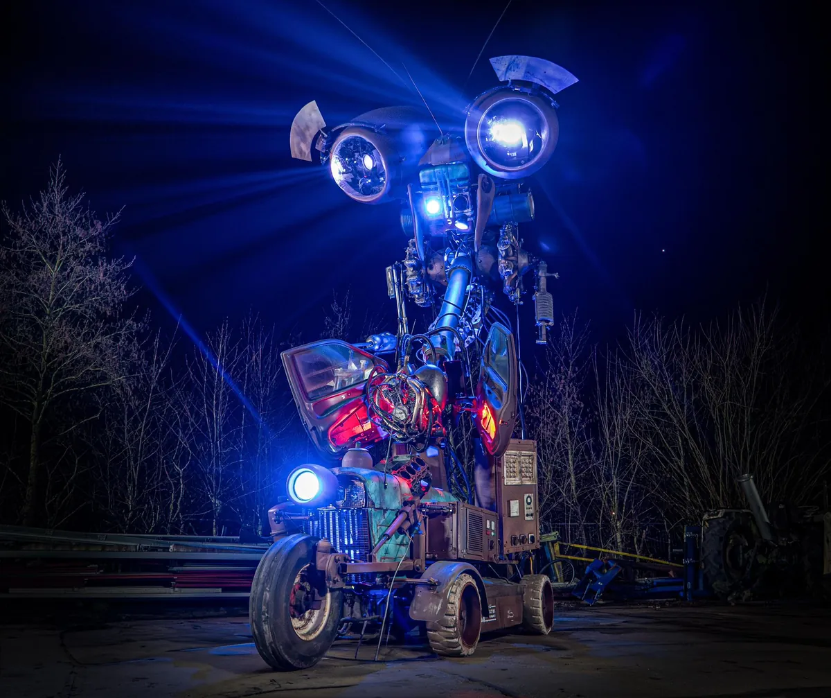 De RE-BOT E1-robot die als testopstelling voor Stagion dient